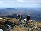 Above treeline on Lowe's Path