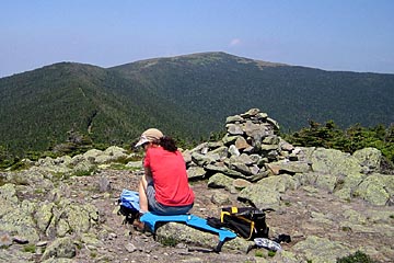 Sitting on South Peak